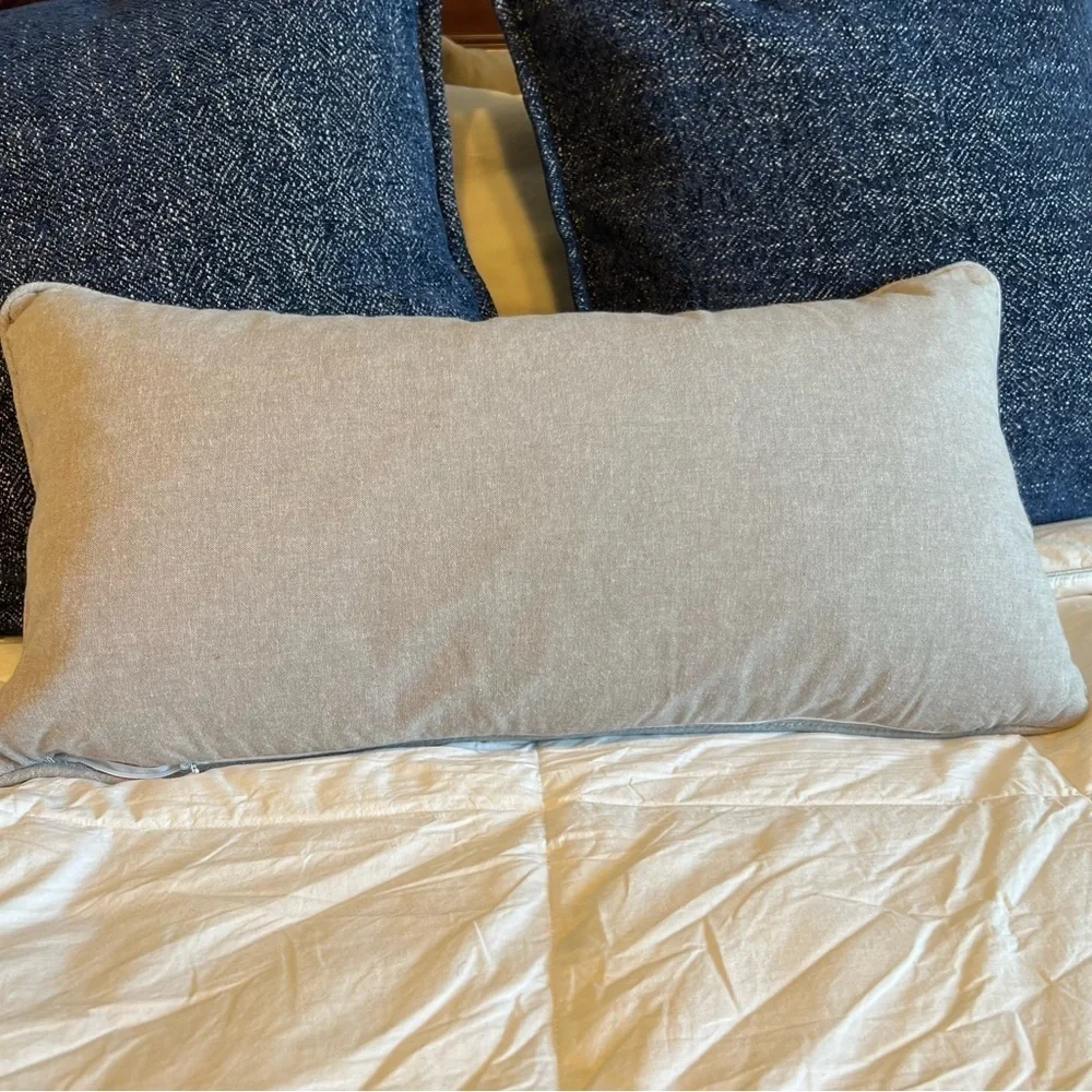 Feather Down Provincetown Home Anchor Pillow